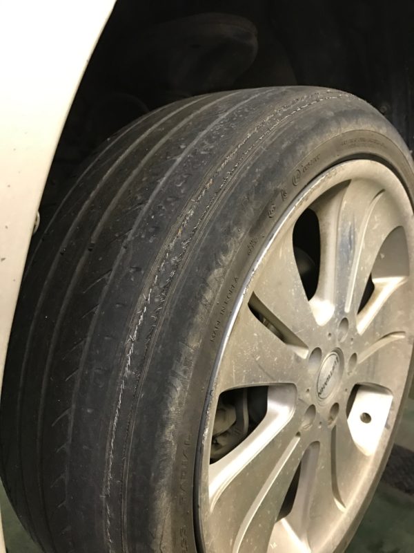 バーストしなくて良かった D さくら車検 ブログ 整備レポート バーストしなくて良かった D さくら車検 ブログ 整備レポート
