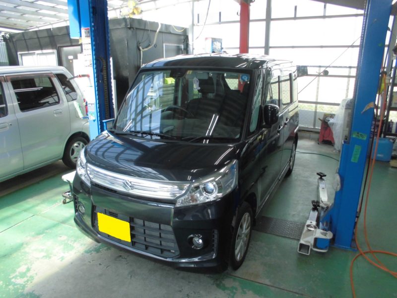スズキ スペーシア（MK） スタビリンク交換 | さくら車検‐ブログ＆整備レポート
