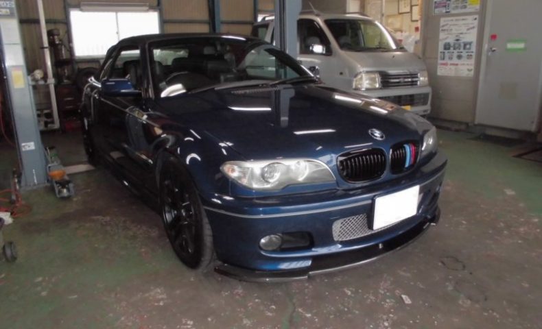 Bmw 330ci 3 0カブリオレ E46 ブレーキ交換 さくら車検 ブログ 整備レポート