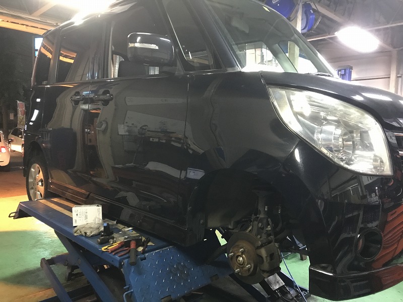 スズキ・パレット（MK21S）の車検整備 | さくら車検‐ブログ＆整備レポート