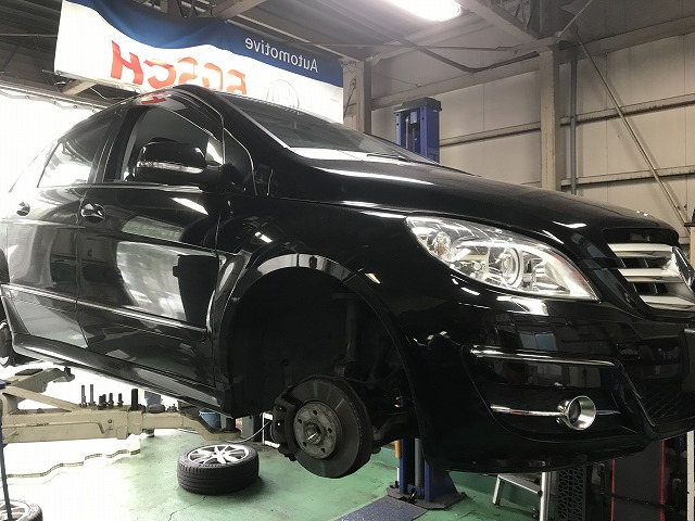 メルセデス・ベンツ Ｂクラス（W245）の車検整備 | さくら車検‐ブログ＆整備レポート