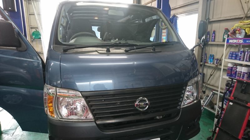 日産 キャラバン（E25） ラジエータ交換 | さくら車検‐ブログ＆整備レポート