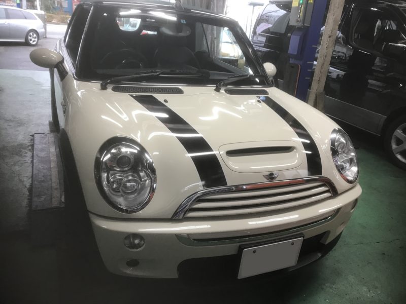 BMWミニ クーパーS（R50） ファンベルト・ベルトテンショナー