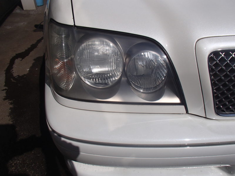 クラウンエステート１７１W ヘッドライト左右【プロフィール確認】 トヨタ クラウンエステート ヘッドライト磨き | さくら車検‐ブログ