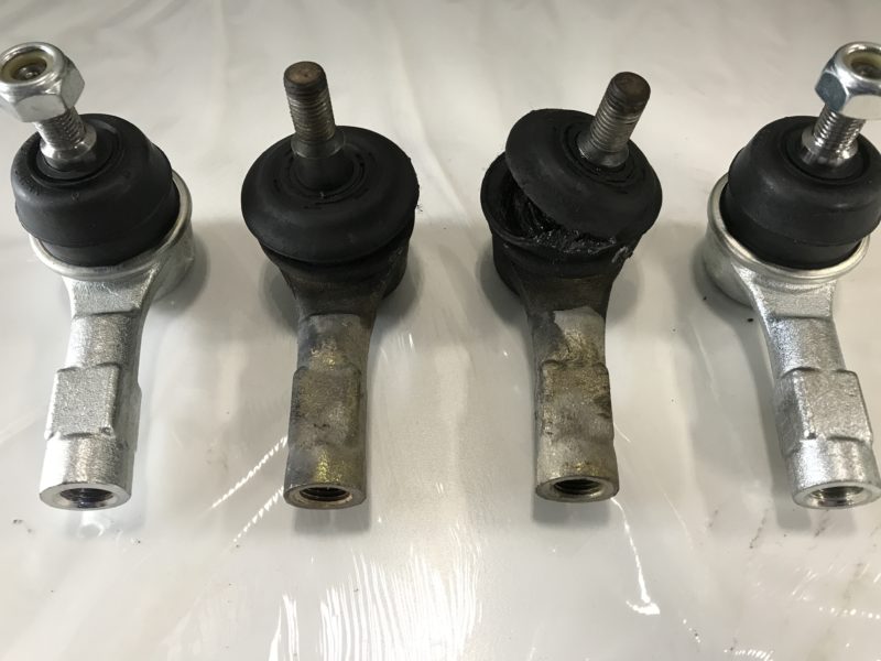 三菱 EKワゴン タイロッドエンドブーツ・ロアボールジョイントブーツ交換 さくら車検‐ブログ＆整備レポート