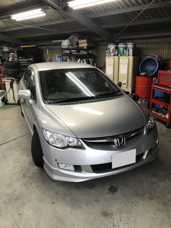 ホンダ シビック ドアミラー交換 | さくら車検‐ブログ＆整備レポート 