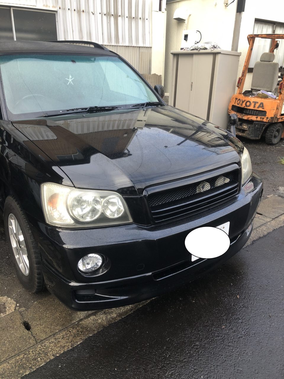 トヨタ クルーガーv 車検整備 さくら車検 ブログ 整備レポート