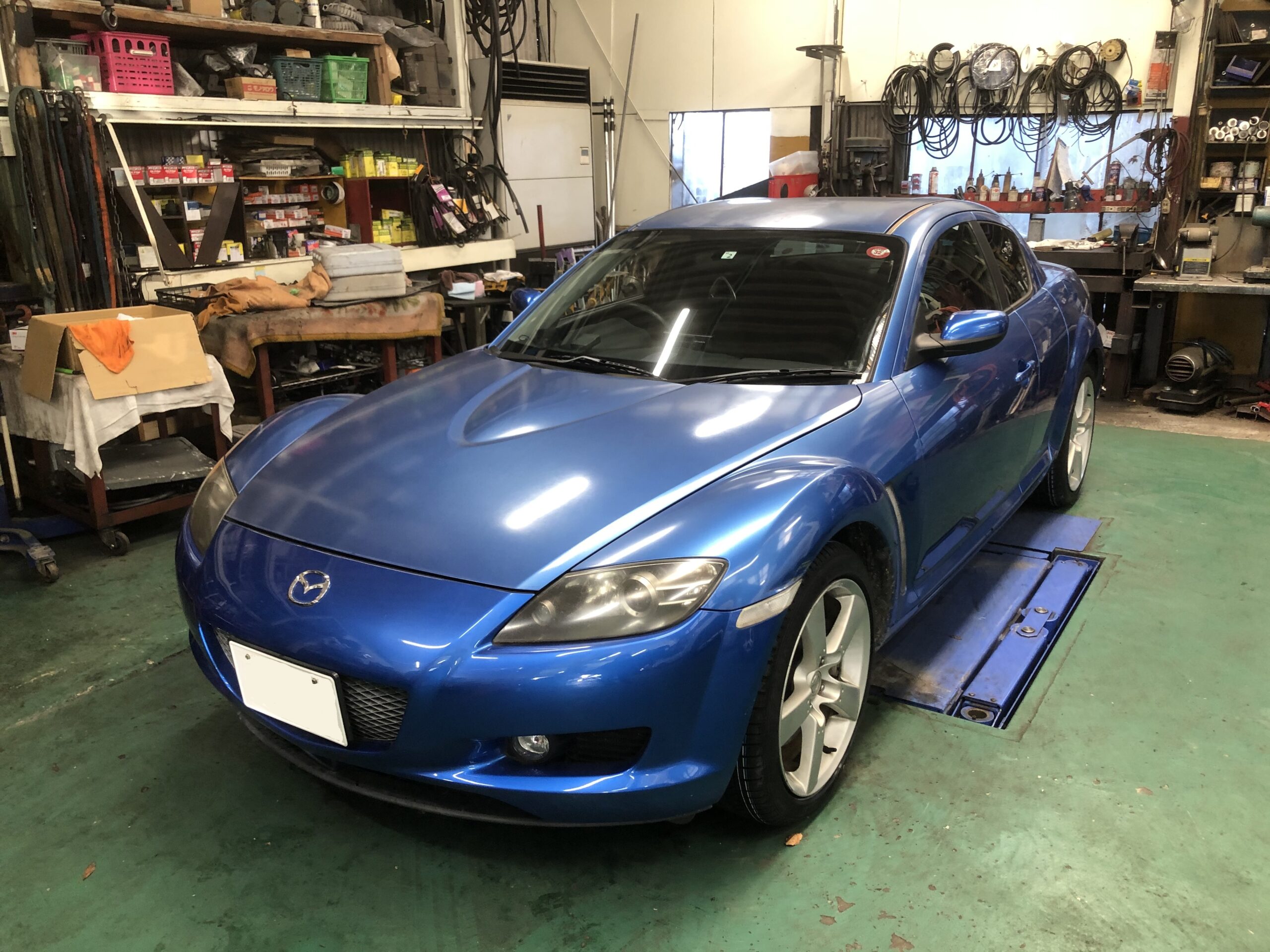 マツダ RX-8 リザーブタンク交換 | さくら車検‐ブログ&整備レポート マツダ RX-8 リザーブタンク交換 | さくら車検‐ブログ&整備レポート