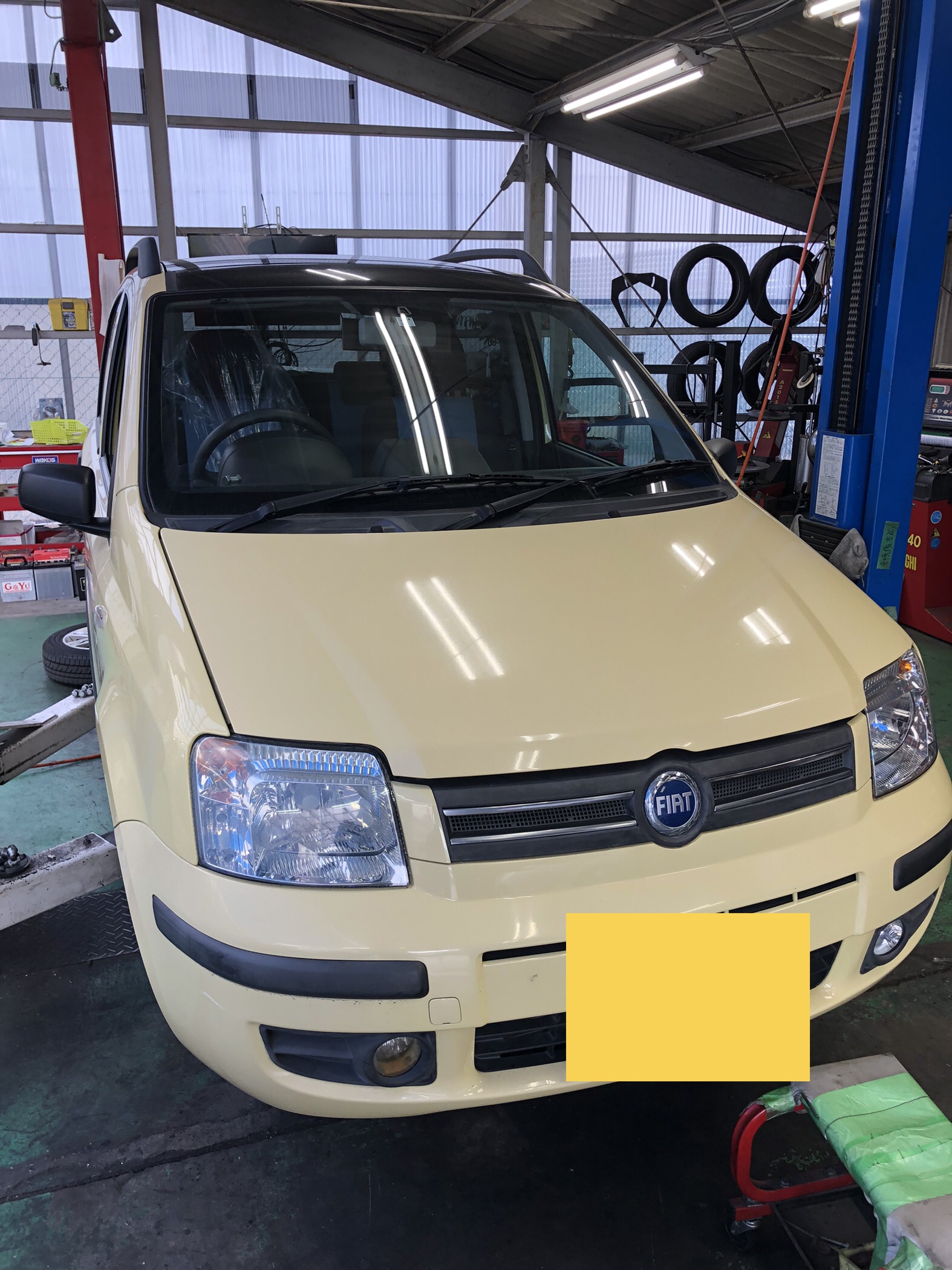 フィアット パンダ リアホイールシリンダー交換 | さくら車検‐ブログ＆整備レポート
