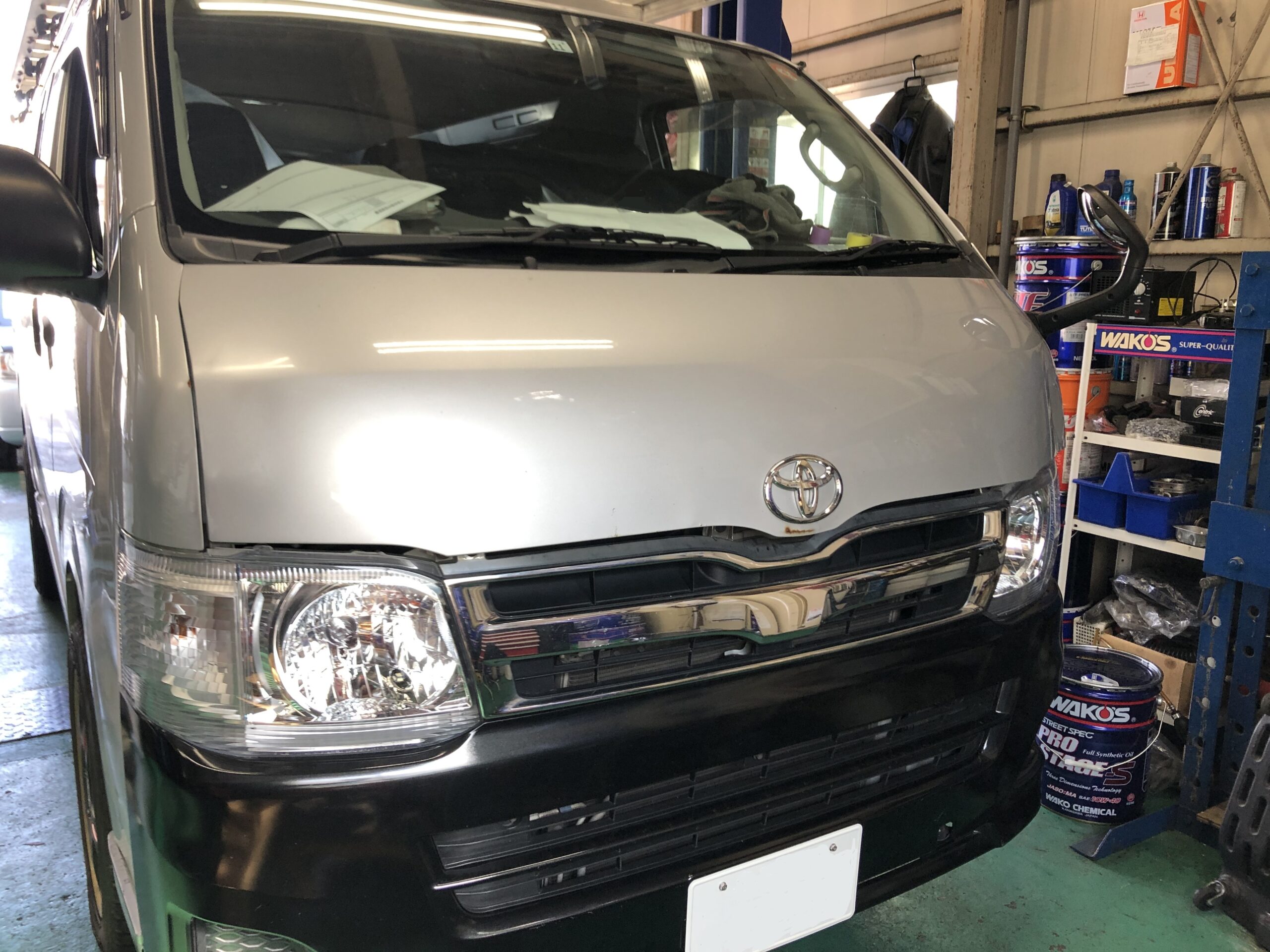 トヨタ ハイエース オルタネーター交換 | さくら車検‐ブログ&整備レポート
