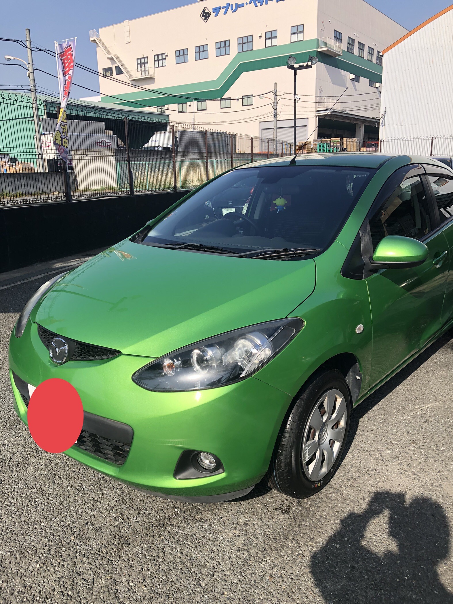 マツダ デミオ 車検整備 | さくら車検‐ブログ＆整備レポート