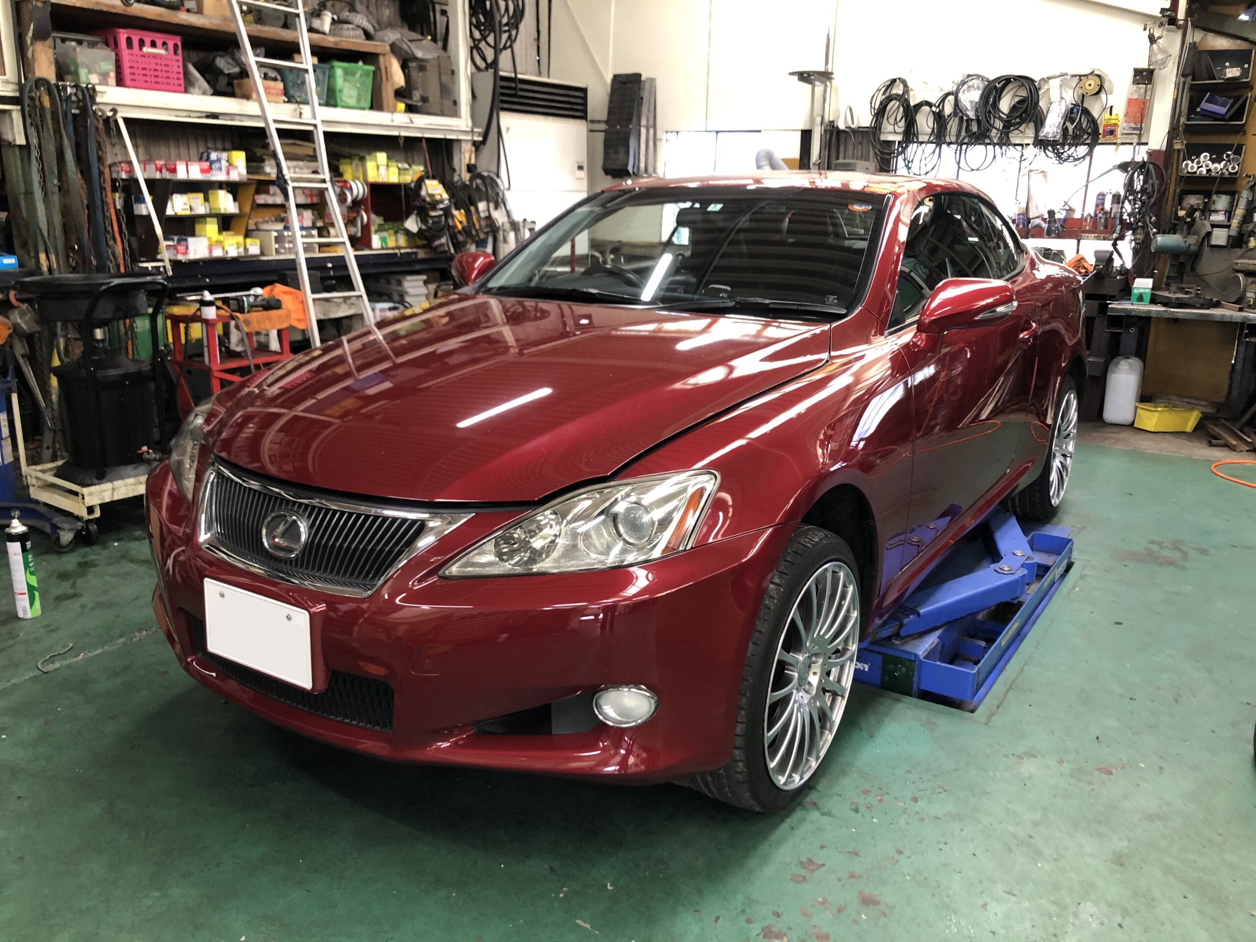 レクサス IS250 オルタネーター交換 | さくら車検‐ブログ＆整備レポート