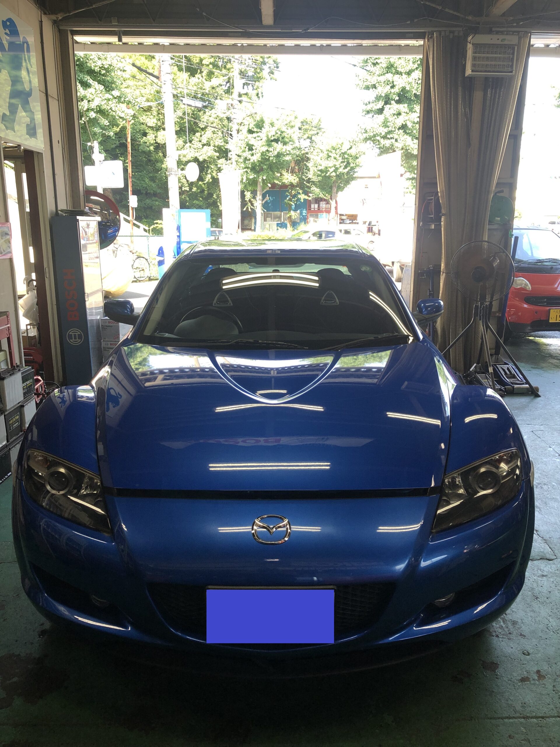 マツダ RX-8 車検整備 | さくら車検‐ブログ＆整備レポート