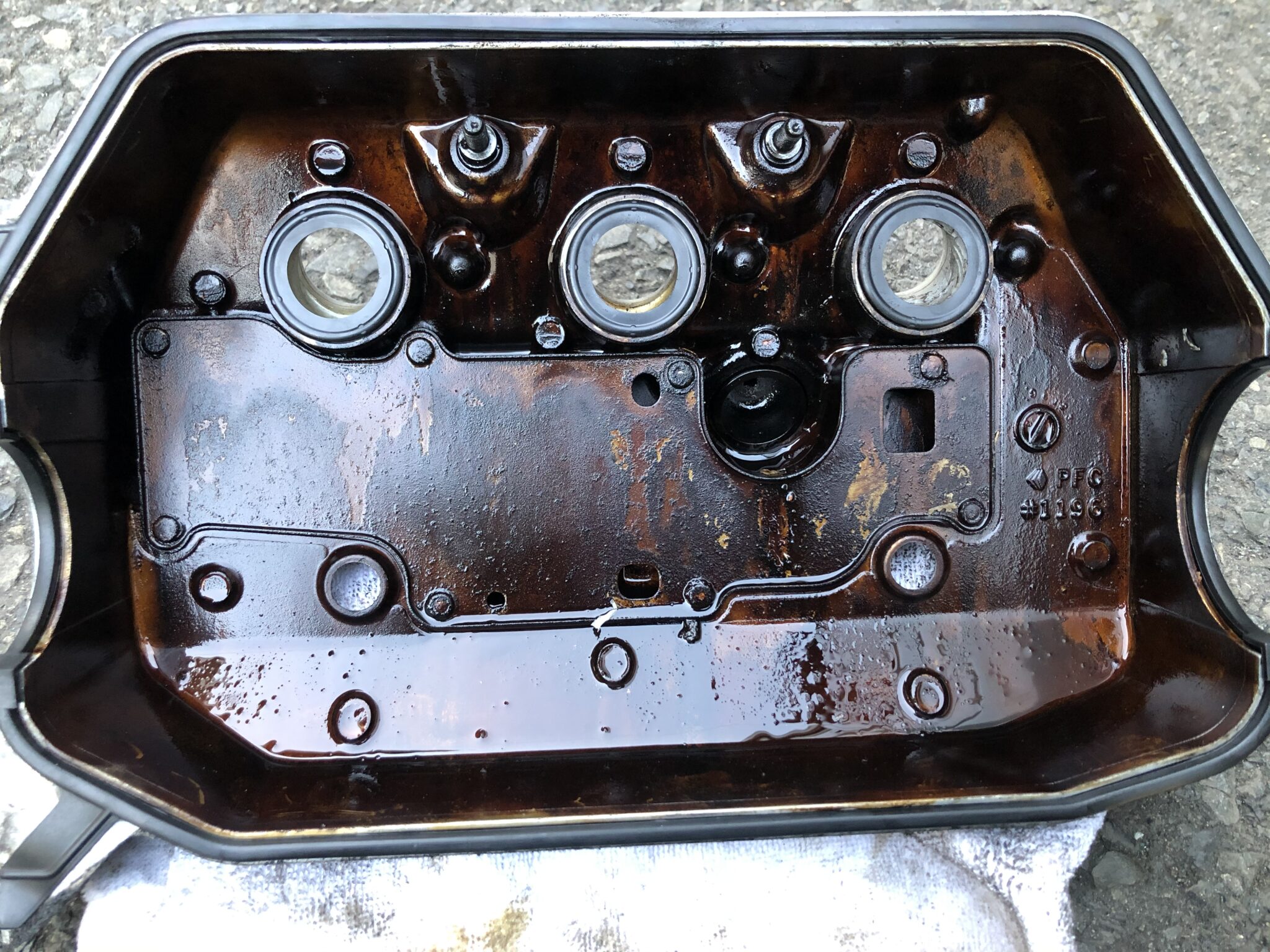 ホンダ バモス ヘッドカバーガスケット交換 さくら車検‐ブログ＆整備レポート
