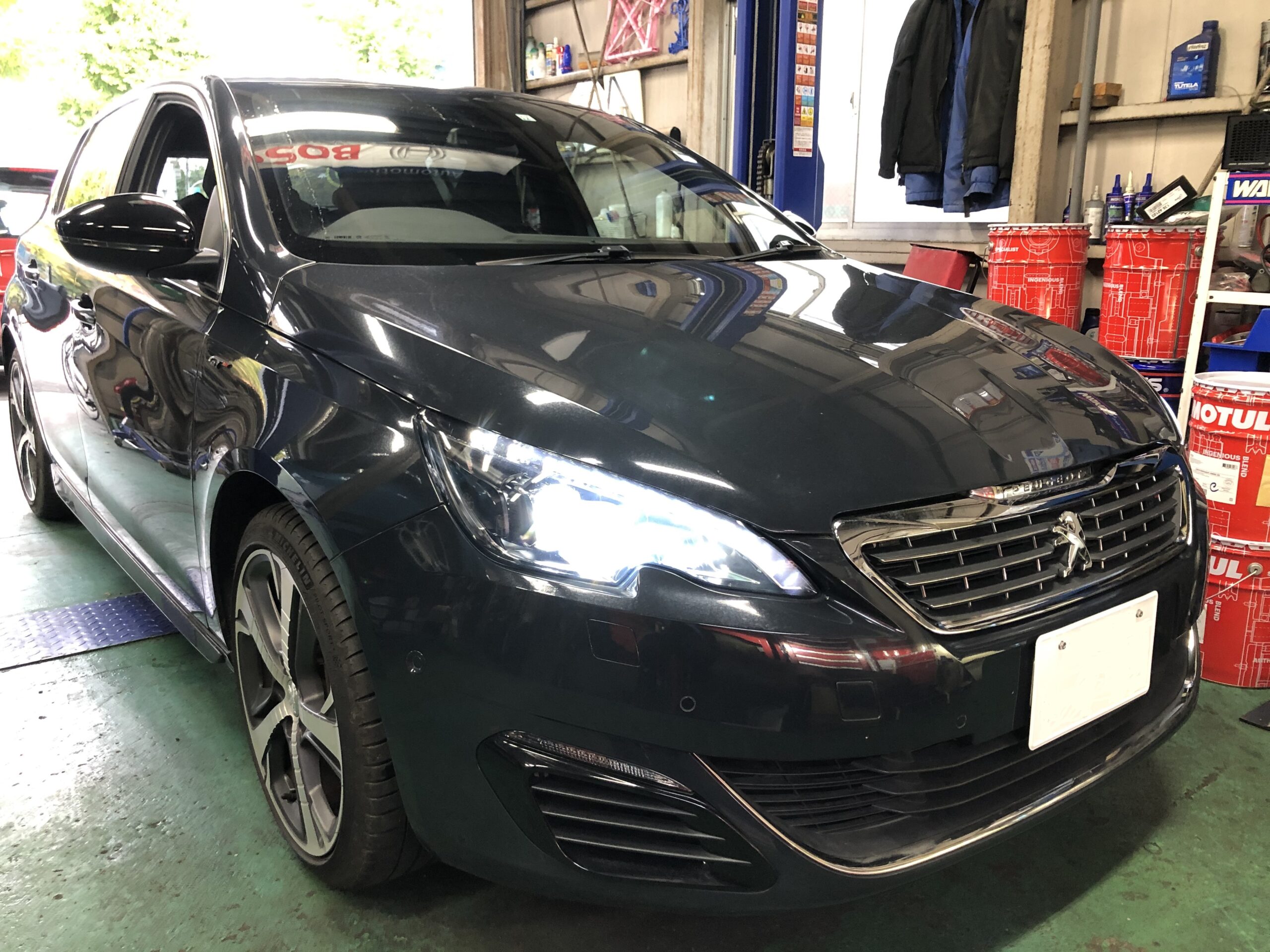 プジョー 308 アドブルー充填 | さくら車検‐ブログ＆整備レポート