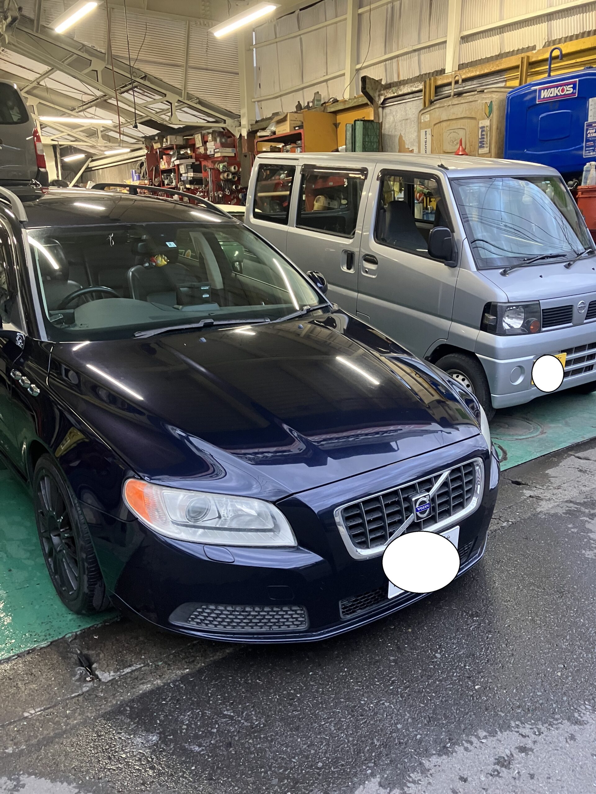 ボルボv70車検取立て②