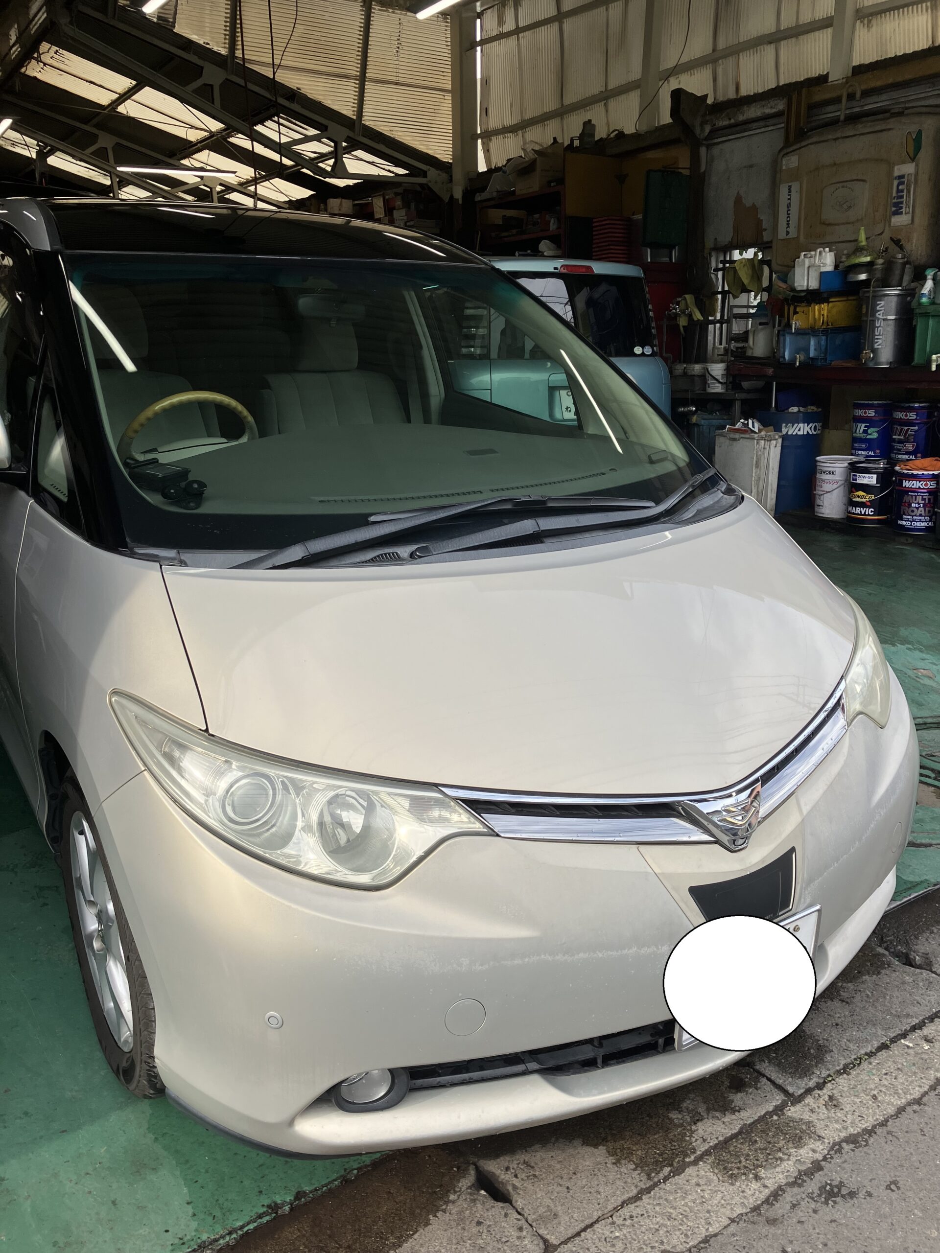 トヨタ・エスティマ車検整備 | さくら車検‐ブログ＆整備レポート