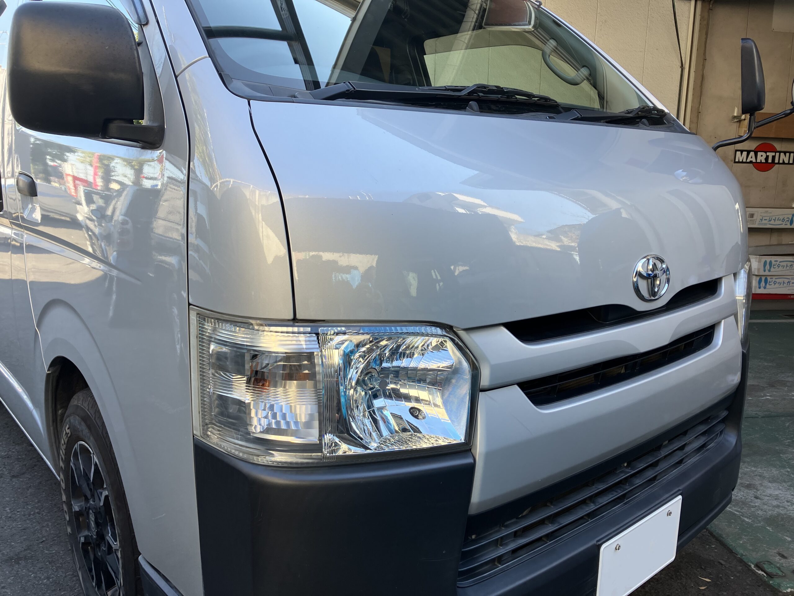 トヨタ ハイエース エアミックスコントロールケーブル交換