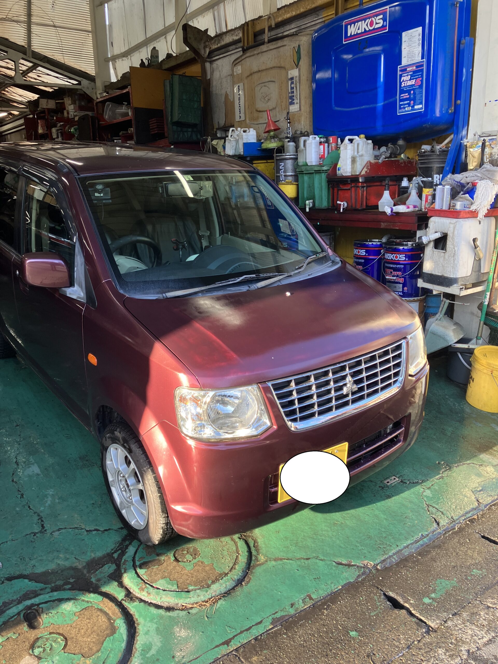 三菱EKワゴン車検整備 | さくら車検‐ブログ＆整備レポート