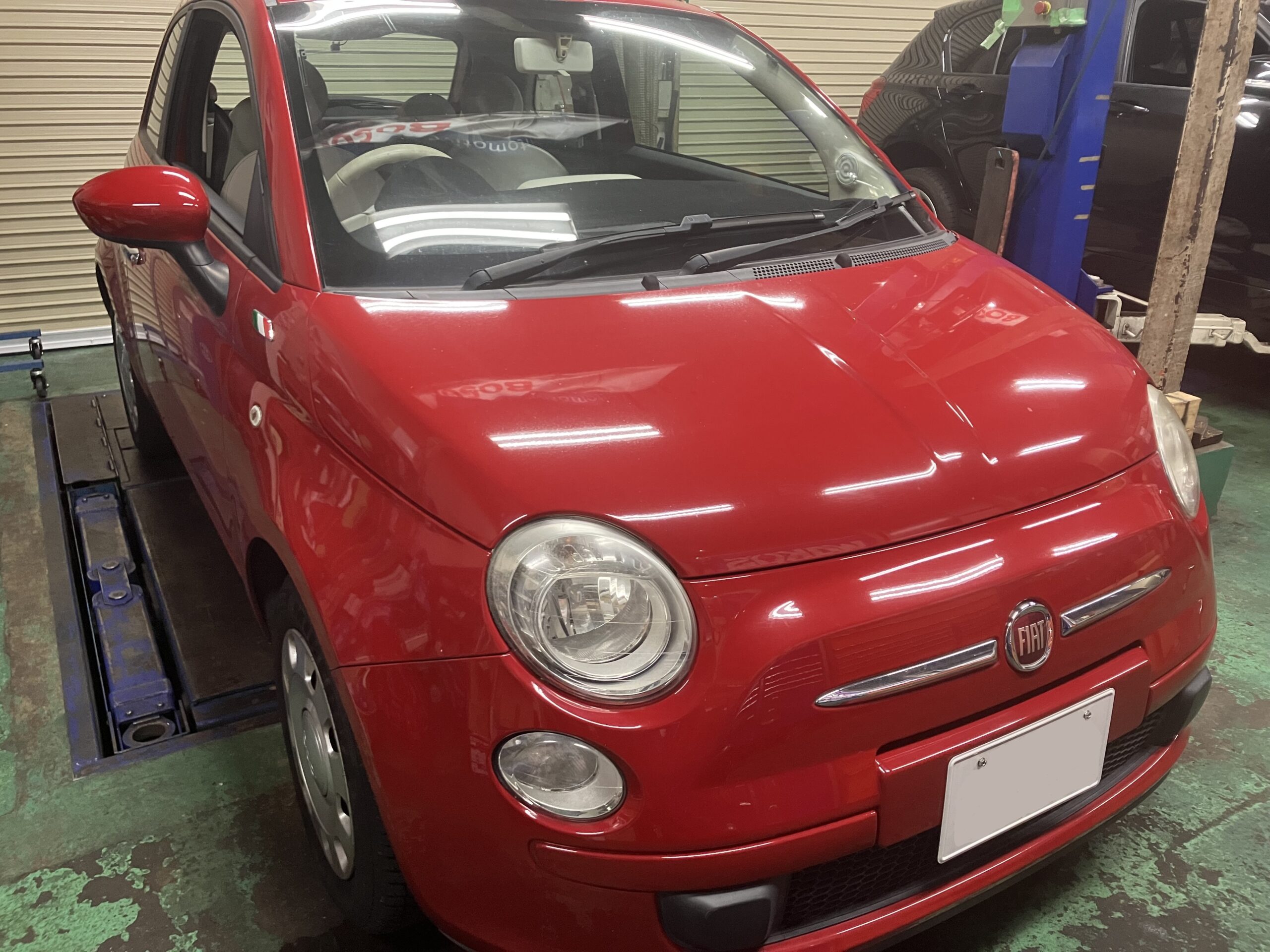 フィアット 500 ストップランプスイッチ交換 | さくら車検