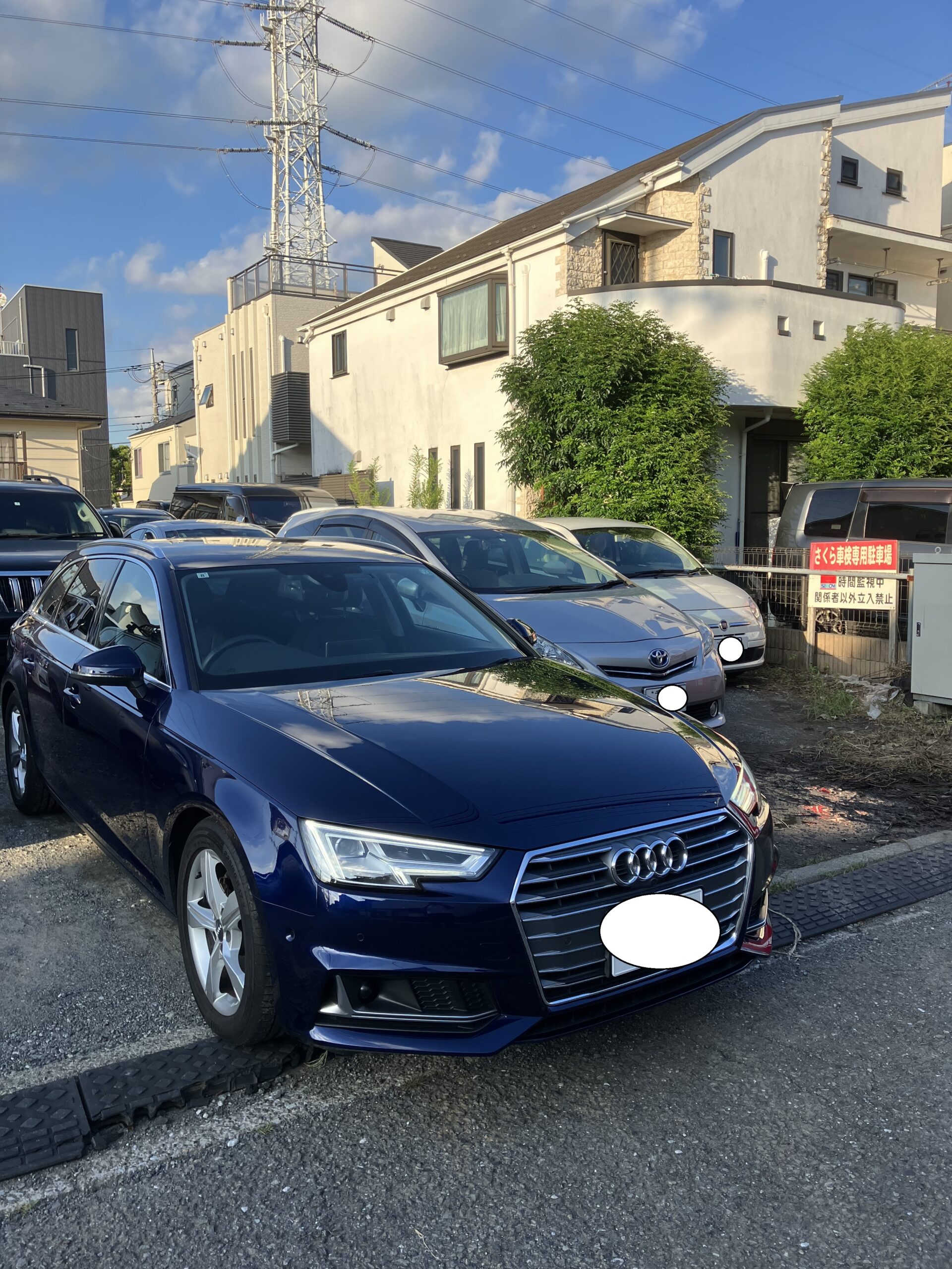 アウディA4車検整備